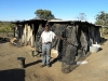 This man burns tyres and makes diamond mesh wire out of the waste