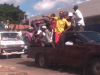 ZANU Youth in commandeered vehicles